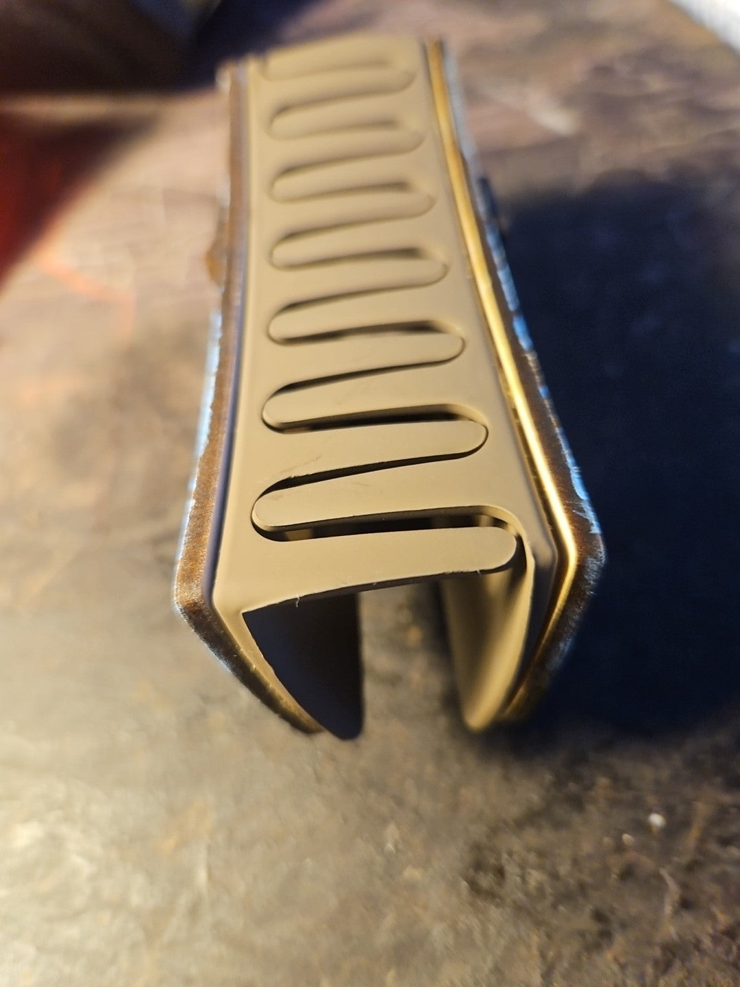 Handmade 3D Wood Cut "Lake Life" Hair Claw Clip 4" - Hand Painted and Assembled