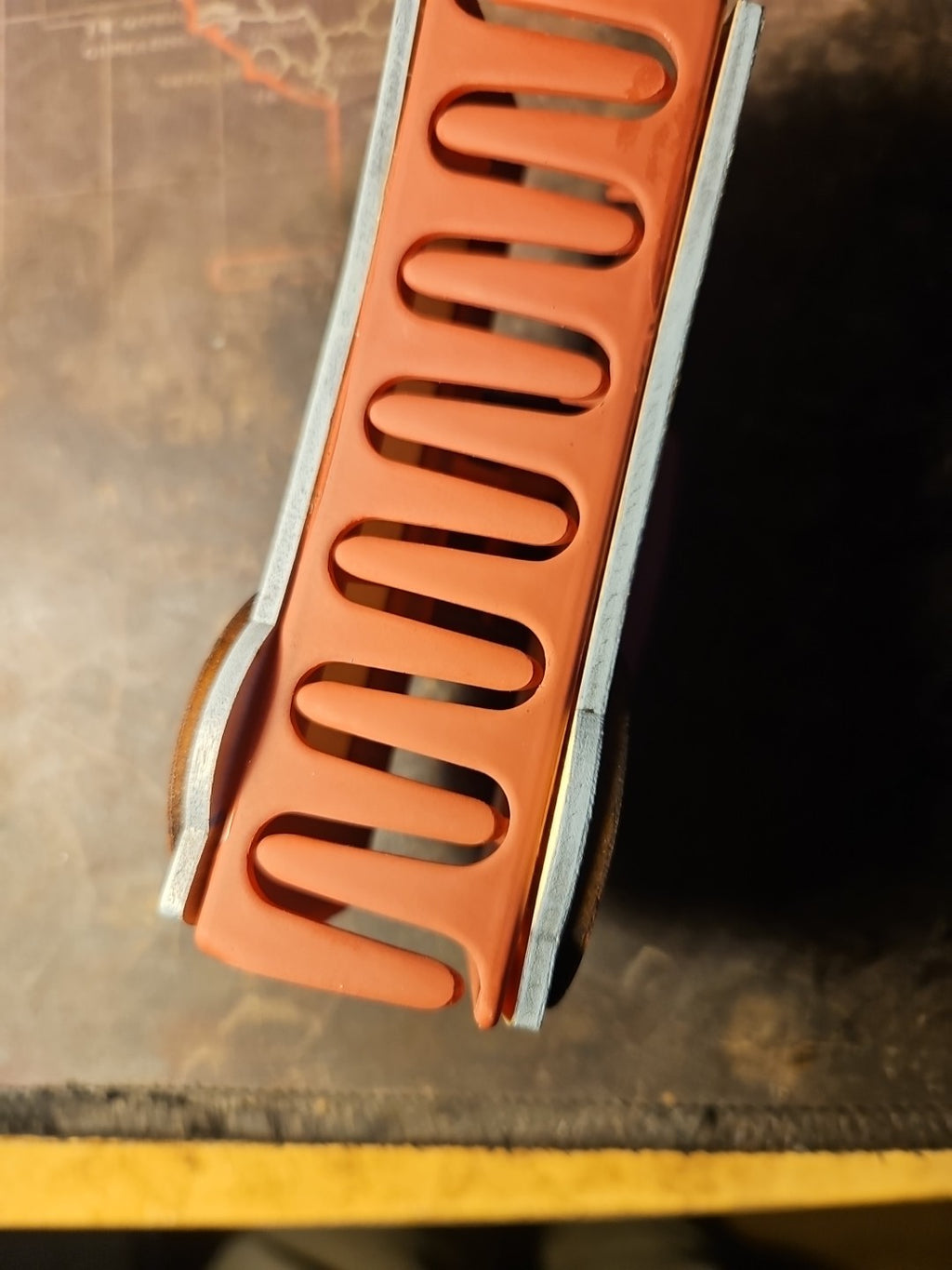 Handmade 3D Wood Cut Basketball Season Hair Claw Clip 4" - Hand Painted and Asse