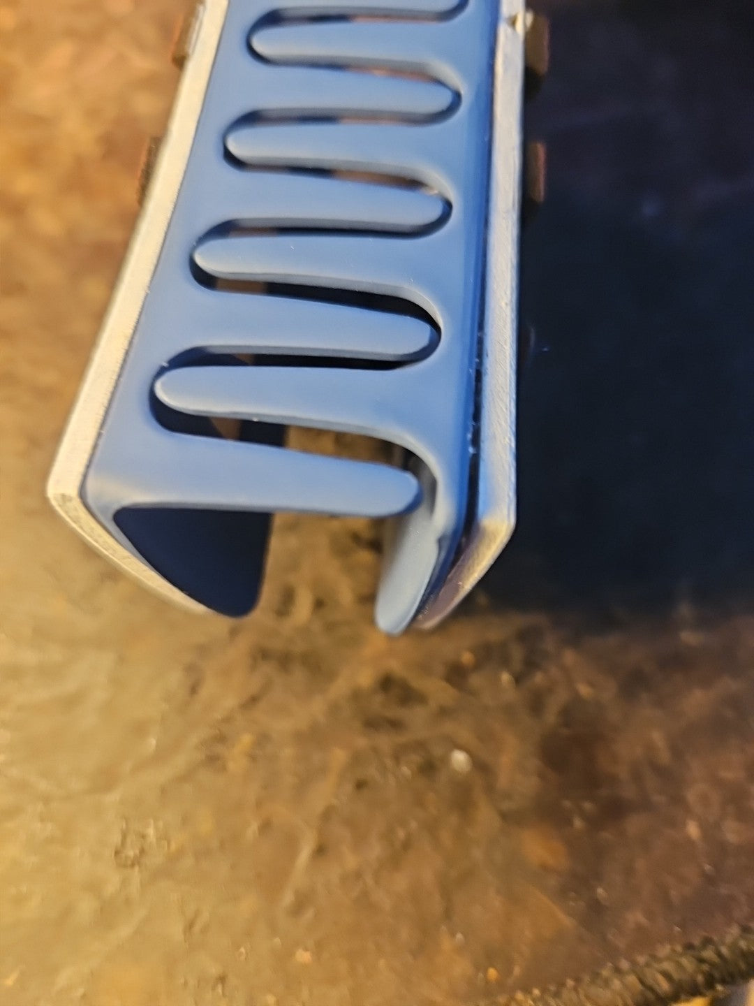 Handmade 3D Wood Cut "USA" Hair Claw Clip 4"- Hand Painted and Assembled